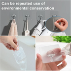 10 strong self-adhesive hooks