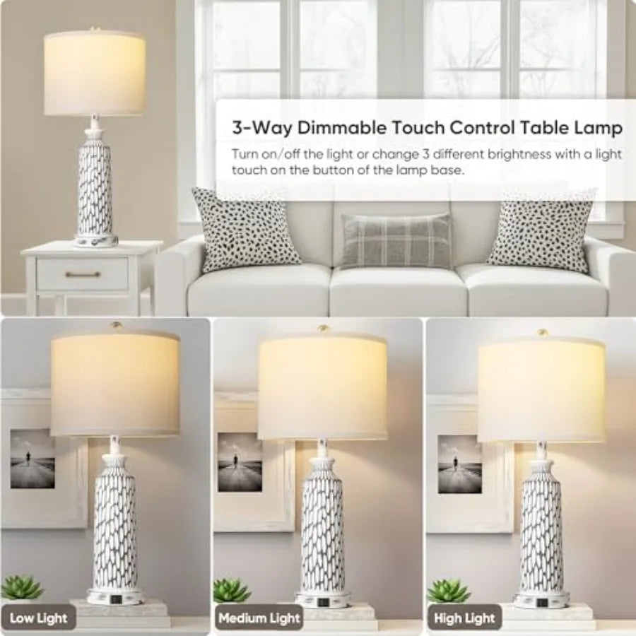26"  Lamps(2) / 3-Way Touch Control