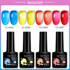 4/5Pcs Gel Nail Polish Set
