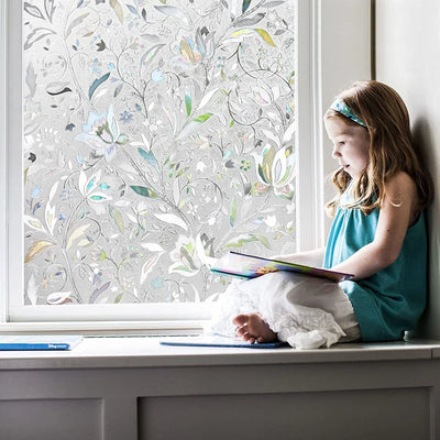Tulip Window Privacy Film Frosted Glass