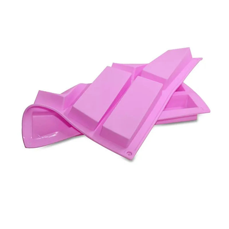 8 Rectangle Silicone Molds