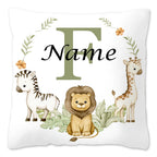 Animal with Name Pillow Case, Personalized