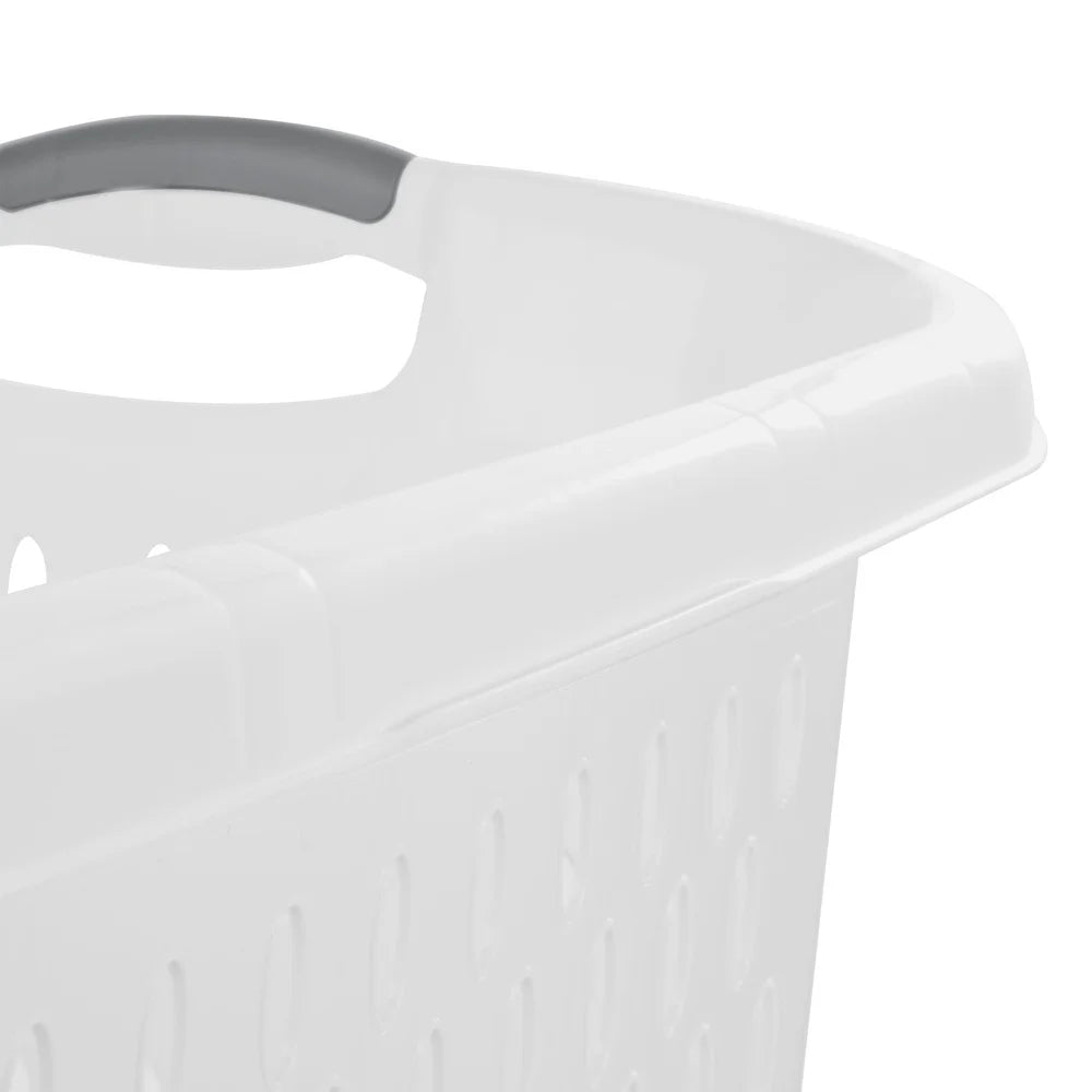 Jumbo Plastic Laundry Basket with Ventilation Holes