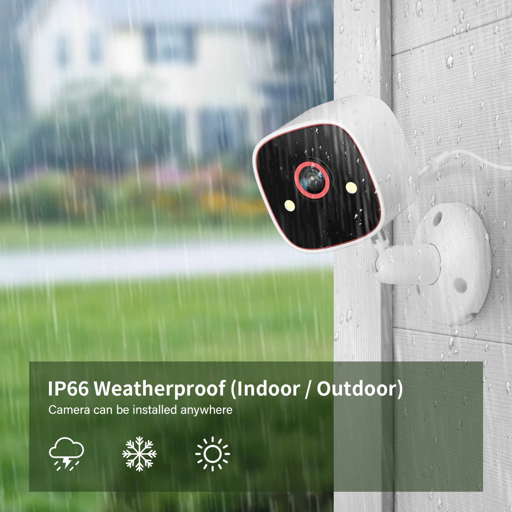 2K HD Wireless WiFi  Waterproof Monitor Camera