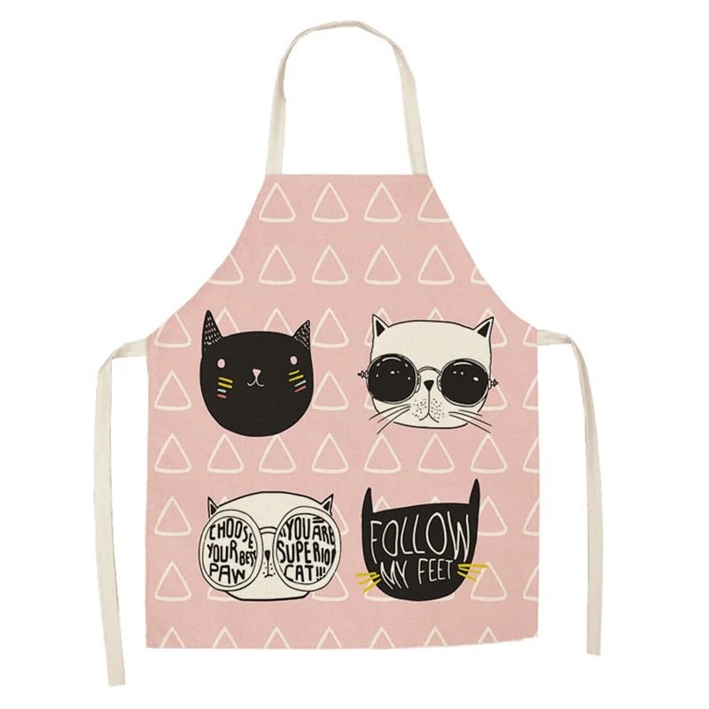 Cartoon Animal Pattern Apron