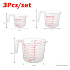 3pcs Measuring Cups