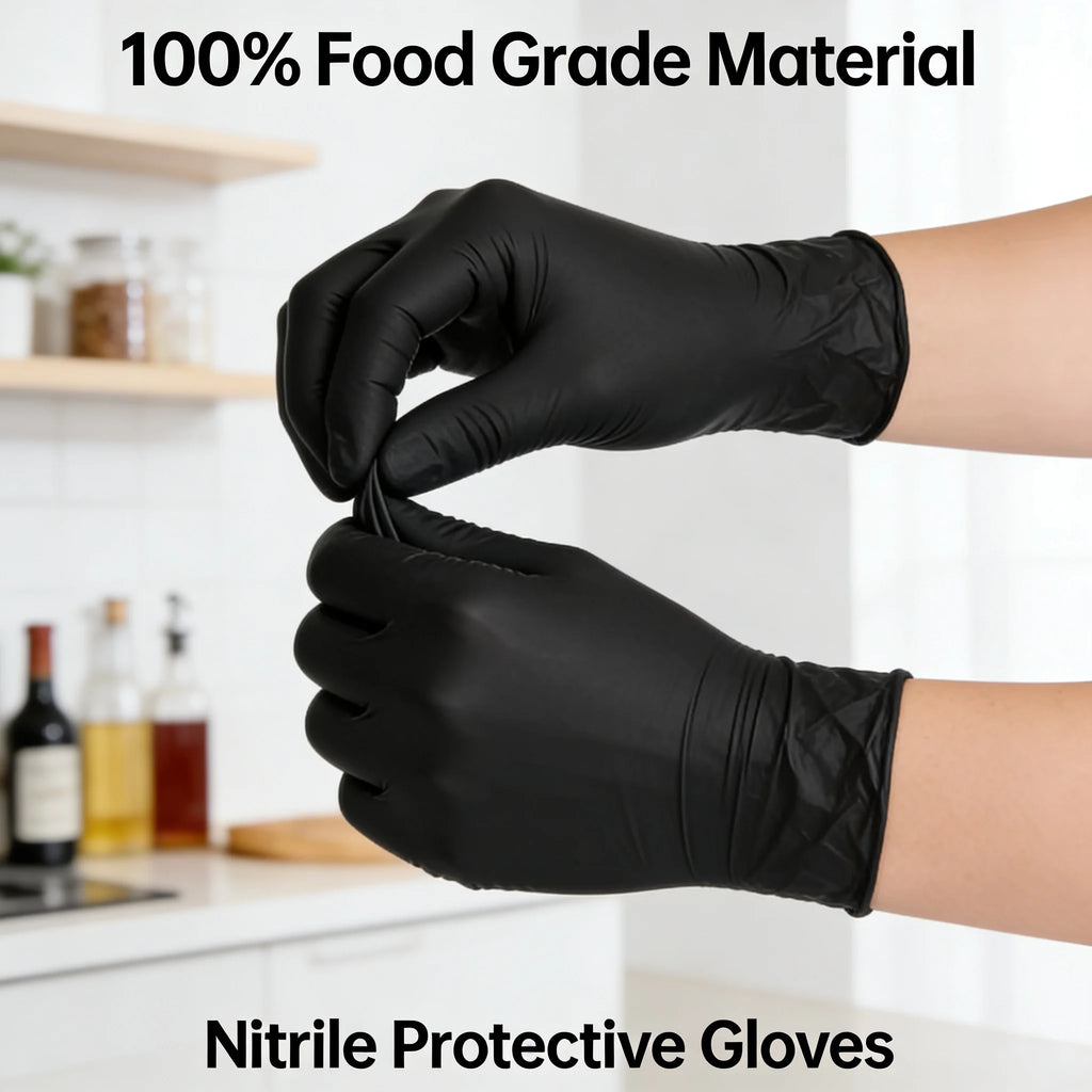 100 PCS Nitrile Gloves