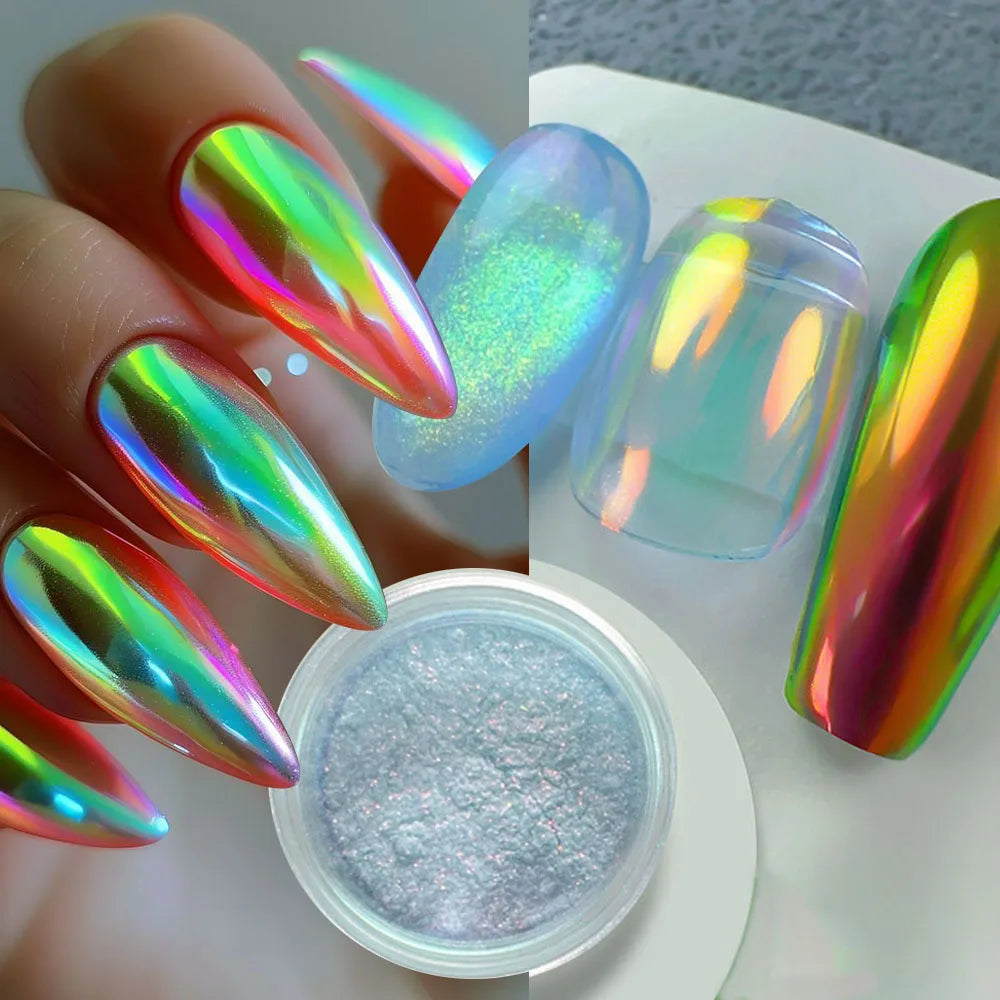 Neon Nail Powder