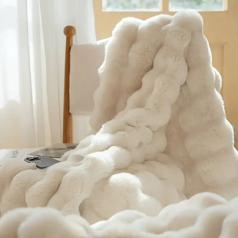 Faux Rabbit Blanket