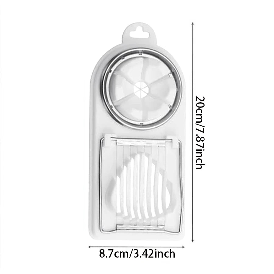 Multifunctional egg cutter