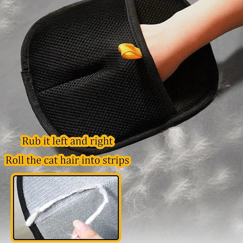 Pet Hair Removal Reusable Gloves
