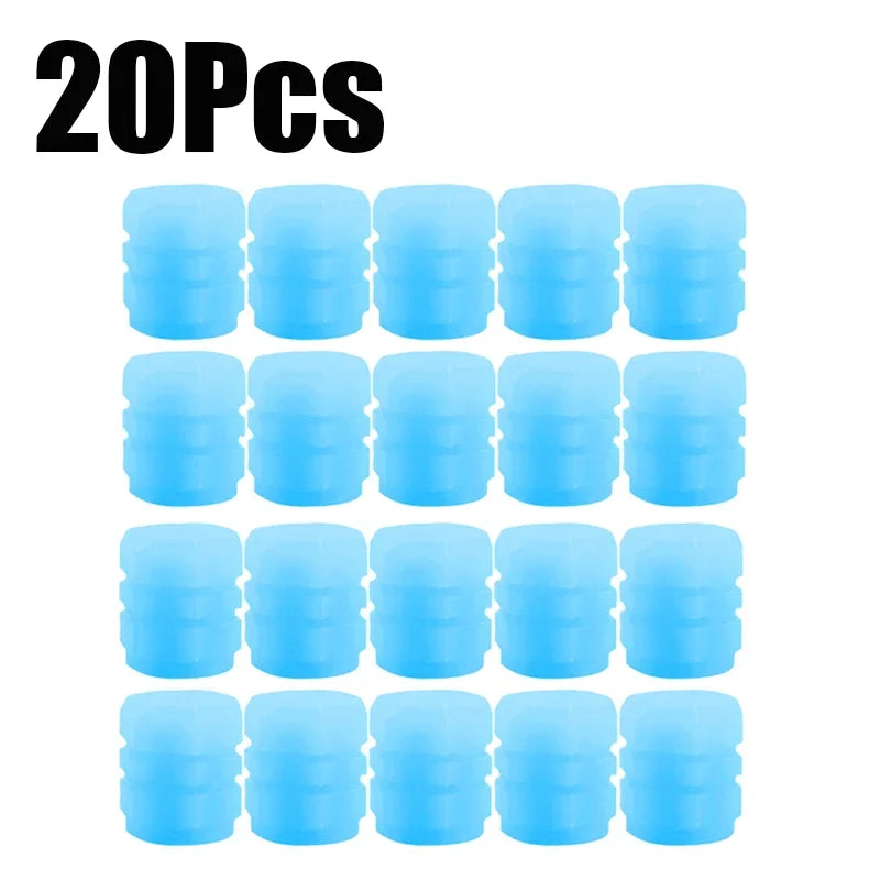 Luminous Fluorescent Car Tire Valve Caps