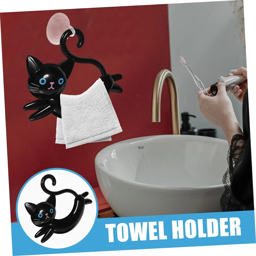 1 Cute Cartoon Towel Rack