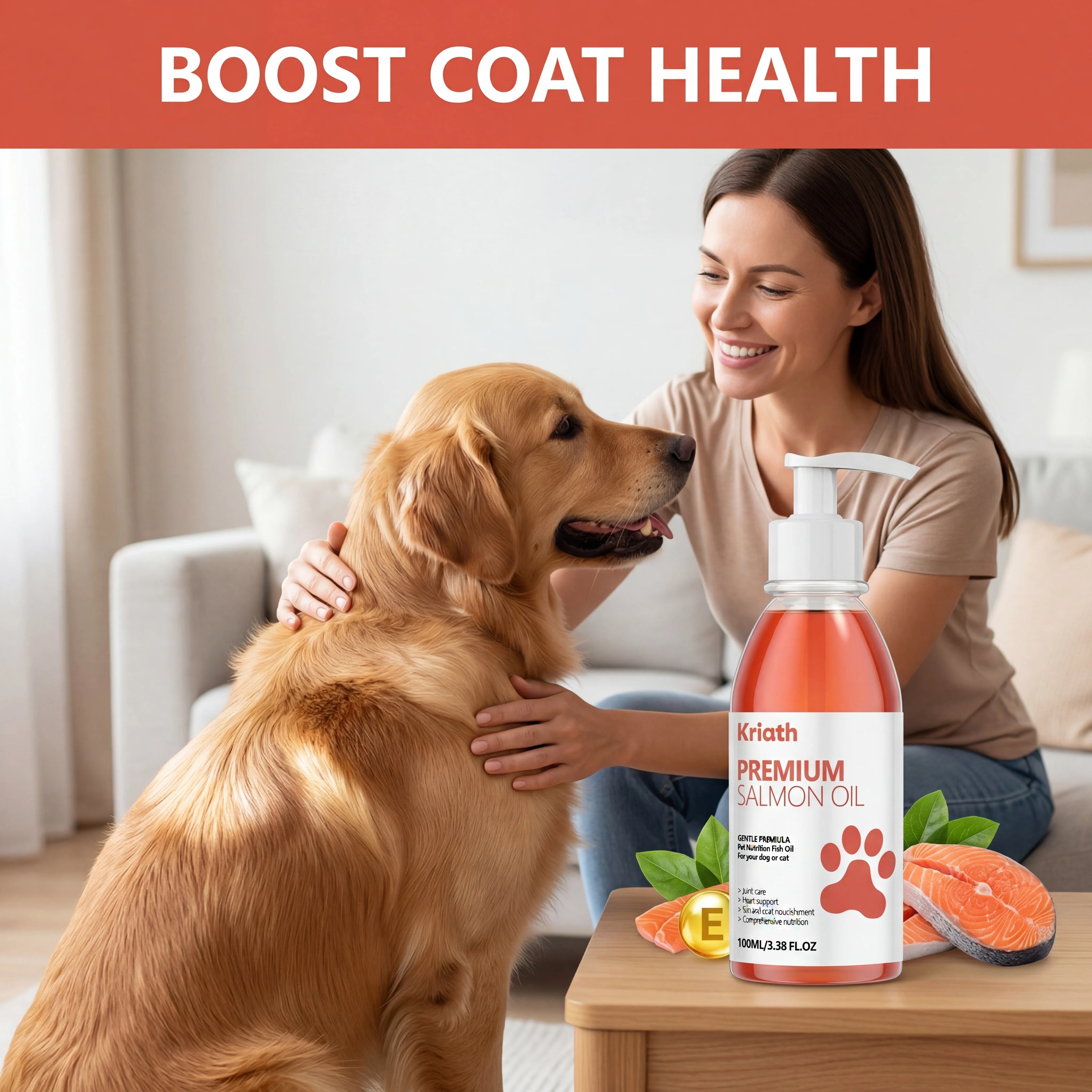 Natural Salmon Oil for Pets