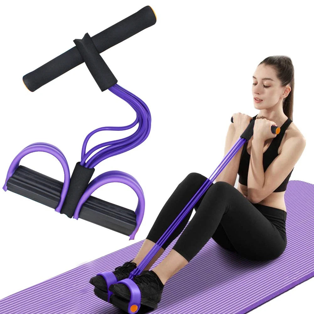 6-Tube Resistance Band Rope