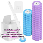 Disposable Toilet Brush Cleaner / Replacement Sponge Pad