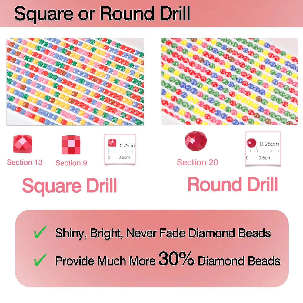 Customizable Diamond Mosaic With Own Photo