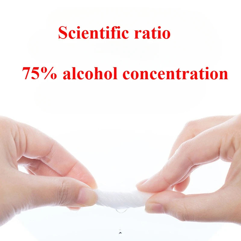 75% alcohol disinfection cotton
