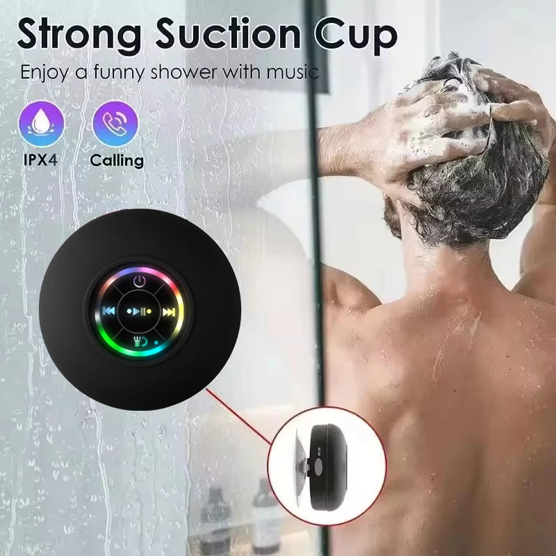 Portable Wireless Bluetooth Speaker LED Light , Waterproof