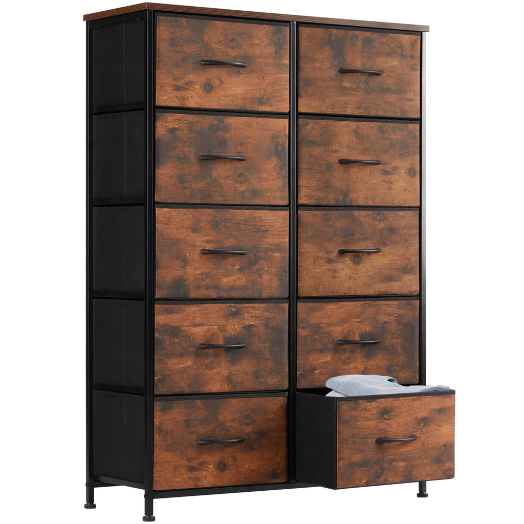 Bedside Table / 10 Fabric Drawers