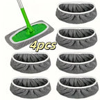 4 Reusable Mop Pads