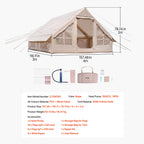 Inflatable Tents with Hand Pump