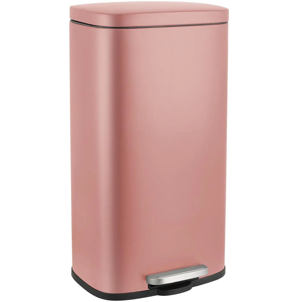 Step Kitchen Trash Can, Stainless Steel
