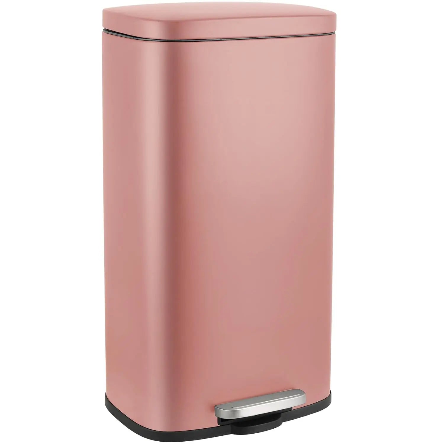 Step Kitchen Trash Can, Stainless Steel