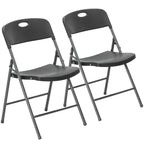 2/4/6 Pack Plastic Stackable Folding Chairs