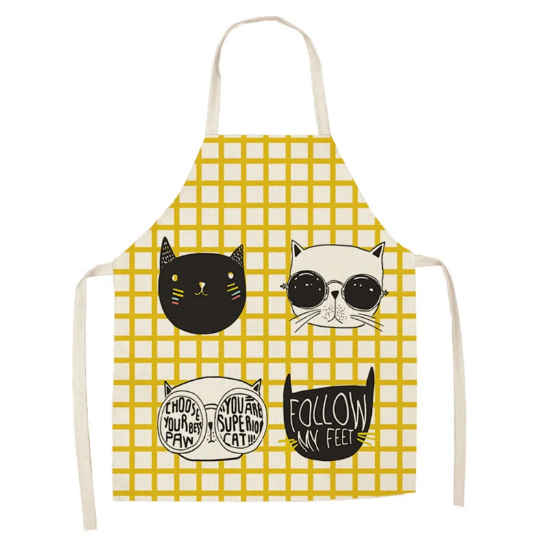 Cartoon Animal Pattern Apron