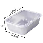 Stainless Steel Food Storage Container, Lid