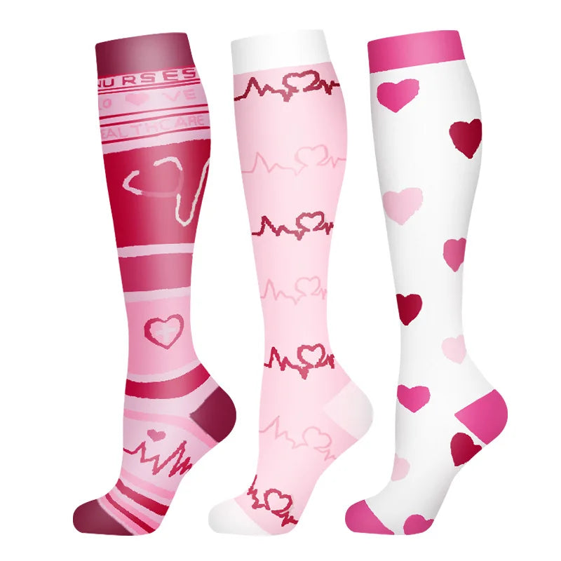 3/6Pairs Compression Socks