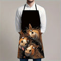Apron with Horse Design