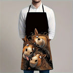 Apron with Horse Design