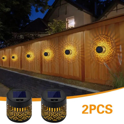 2-Pack Solar Garden Lights