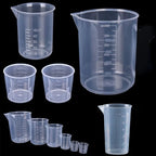 6Pcs/set Plastic Graduated Measuring Cup