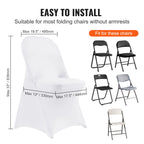 12, 30Pcs Chair Stretch Slipcover