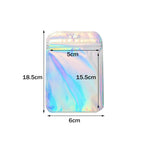 50pcs Holographic Zipper Small Food Storage