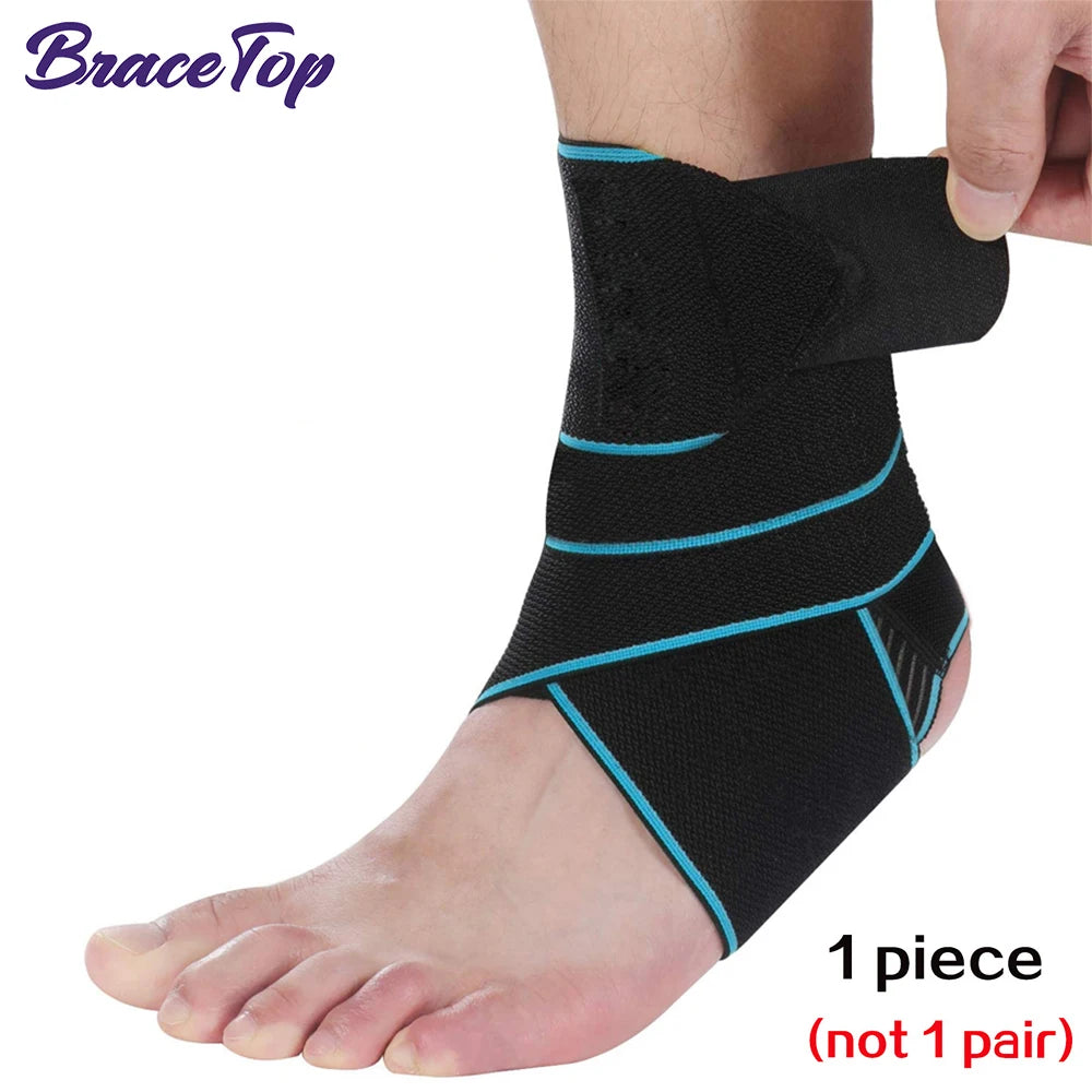 1  Elastic Silicone Ankle Stabilizer
