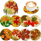 8pcs Diamond Coasters/ Holder Kits