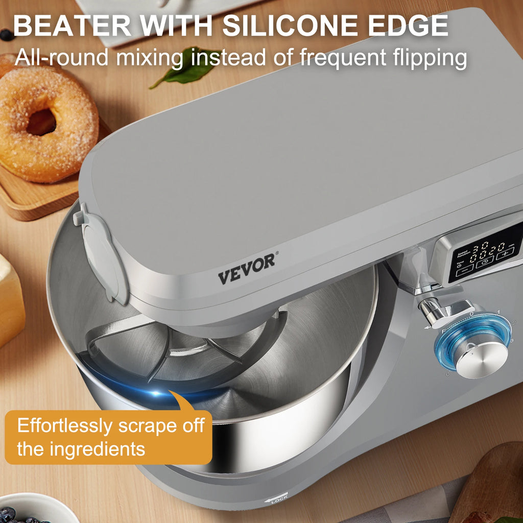 Multifunctional Electric Mixer with 6 Speeds