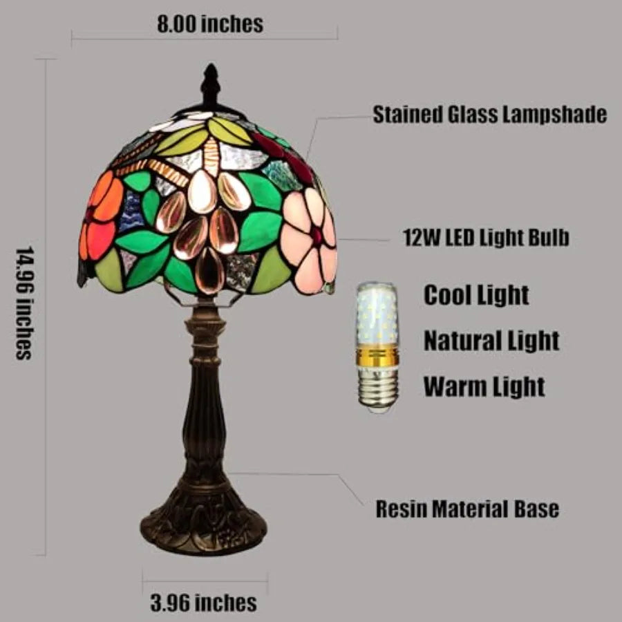 3-Way Tiffany Desk Lamp