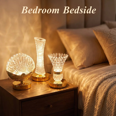 Crystal Table Lamp/ Touch Control /Dimmable