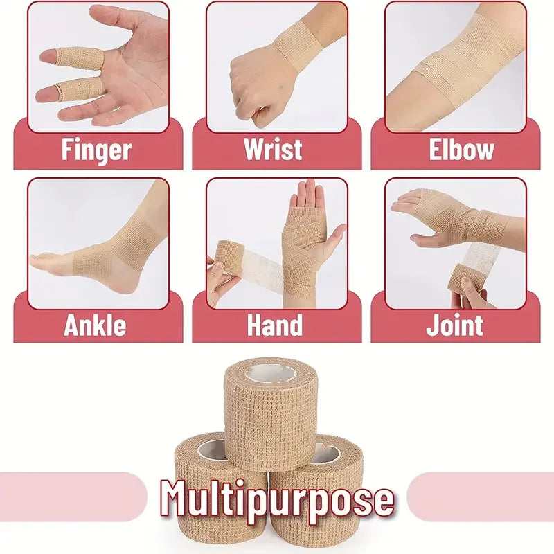 10 Rolls Adhesive Bandage