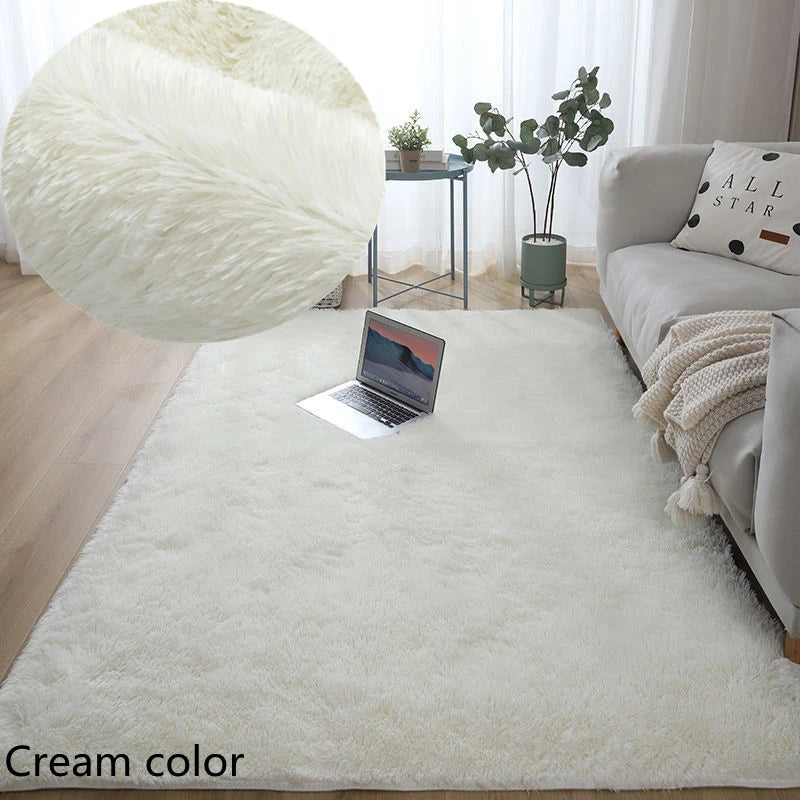 Non-Slip Furry Rug