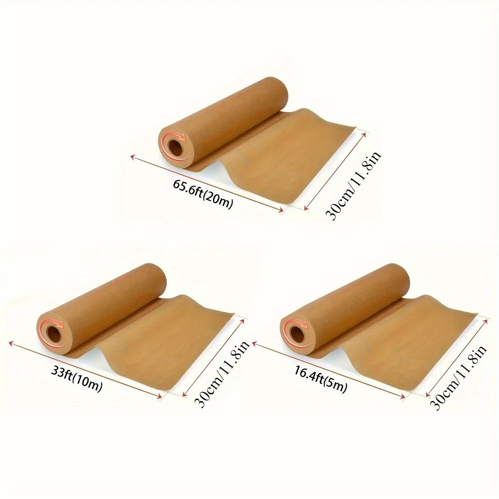 5/8/10/20m Parchment Paper Baking Sheets, Non-Stick