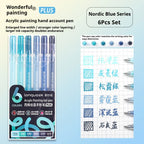 6/24/36/54/72/90 Colors Acrylic Painting Pens