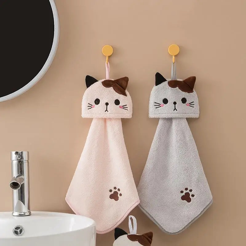 Cat Kitchen Hand Towels