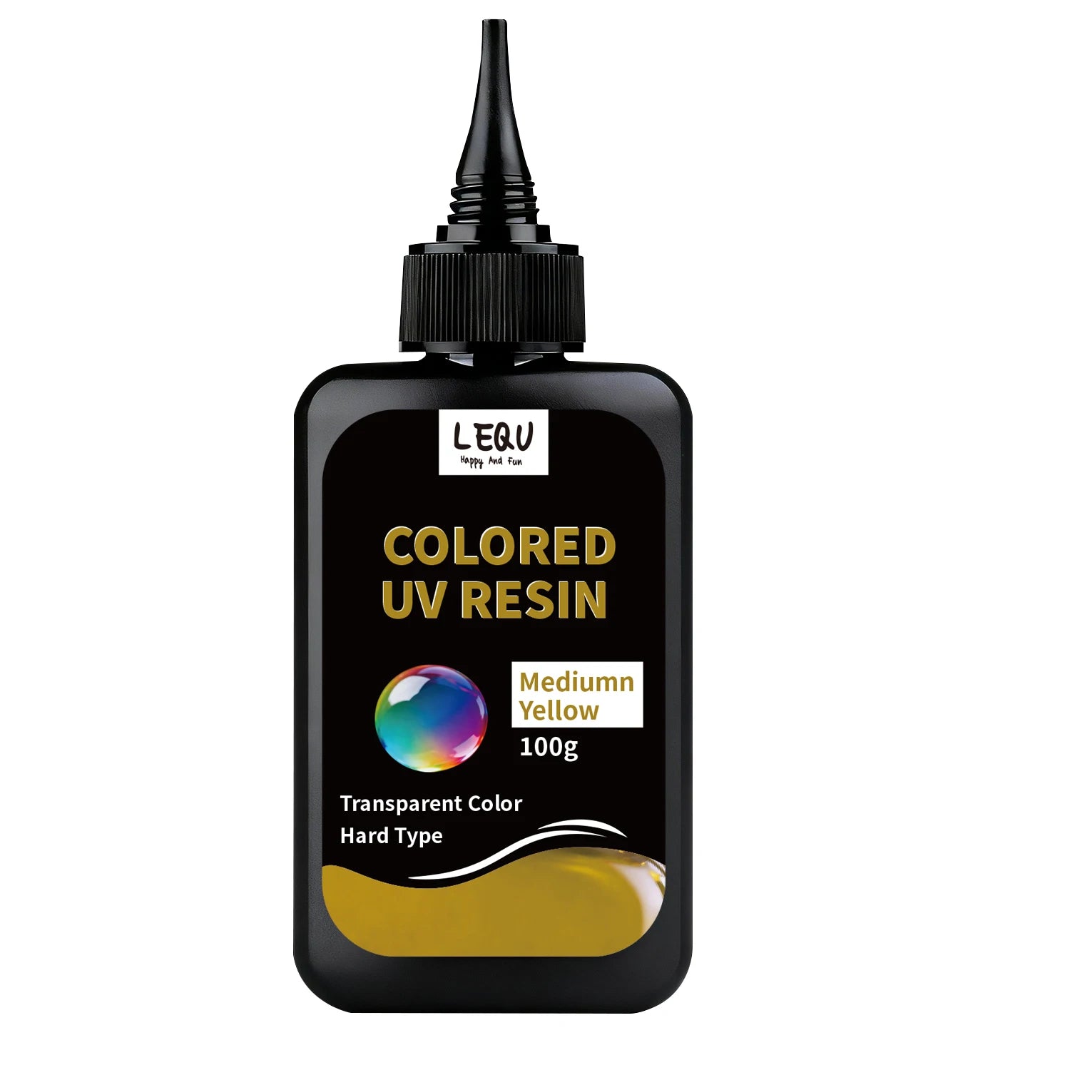 12-Color Solid-Color UV Resin Set
