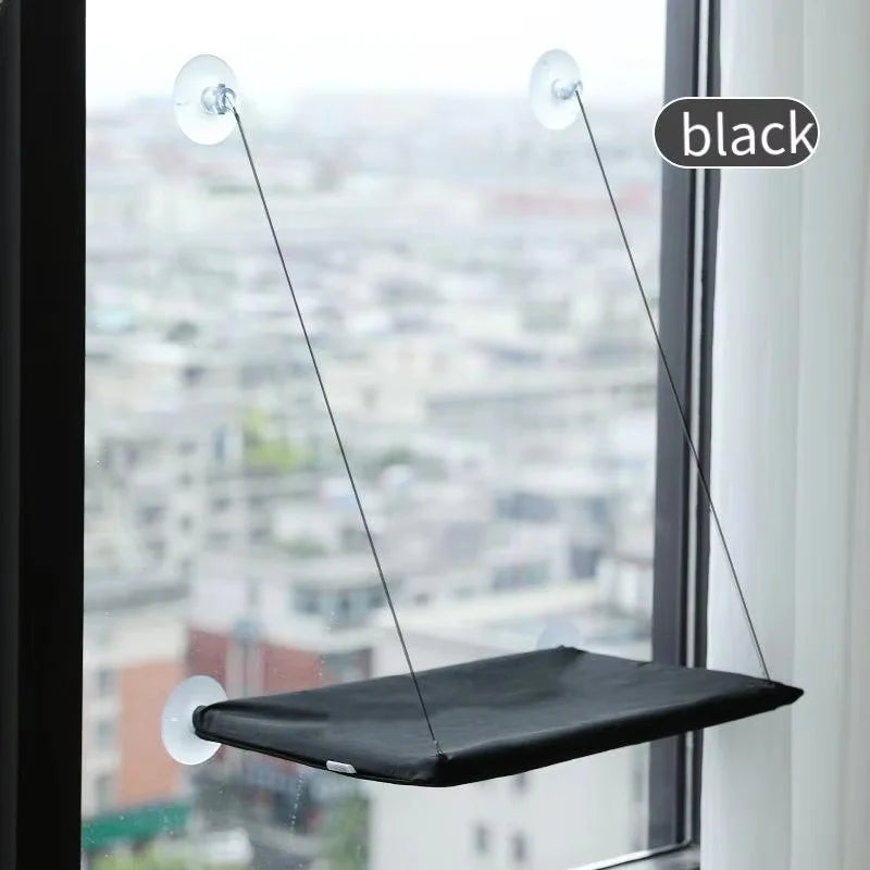 Window Hammock Mounted Securely